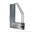 Aluminum Windows Casement 75 series casement window aluminum profile Factory